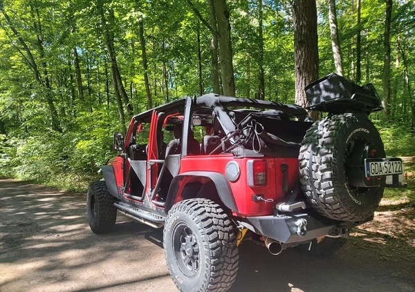 Jeep Wrangler cena 119000 przebieg: 115000, rok produkcji 2014 z Muszyna małe 154